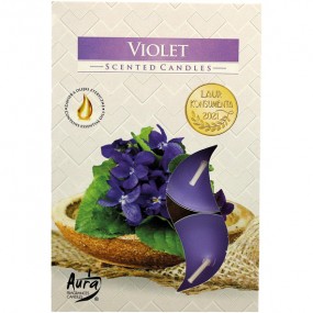 Veleprodaja Lipovac - GG Gradiška - Svijeća mirisna violet(ljubičica)6kom