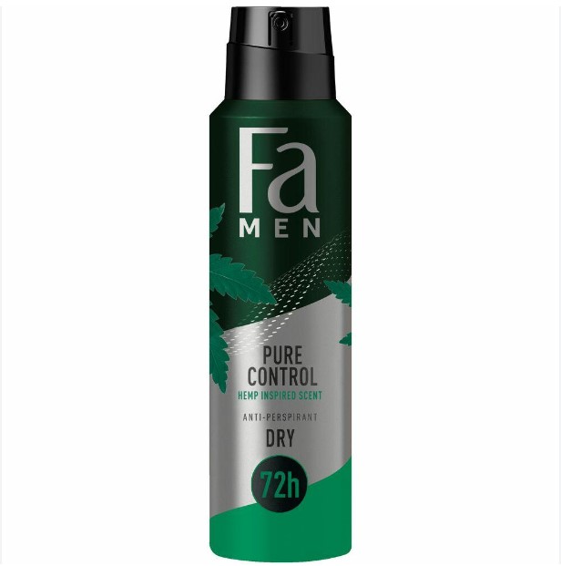 Veleprodaja Lipovac - GG Gradiška - Deo sprej Fa men Pure Control, 150 ml